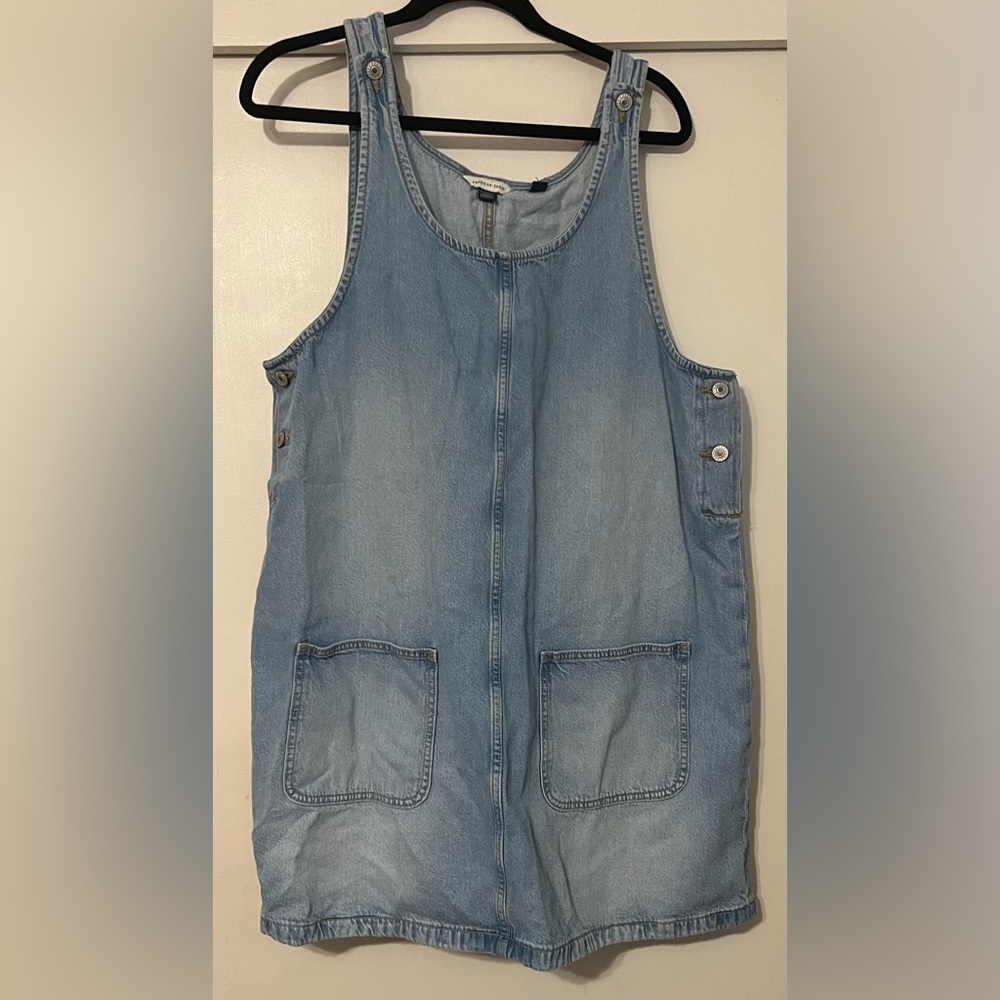 American Eagle Blue Denim Dress